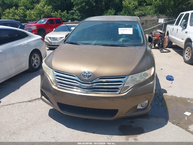 45109156 :رقم المزاد ، 4T3ZK3BB5AU027211 vin ، 2010 Toyota Venza Base V6 مزاد بيع