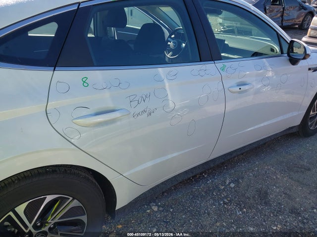 2026 Hyundai Sonata Hybrid Blue მანქანა იყიდება აუქციონზე, vin: KMHL24JJ0TA160749, აუქციონის ნომერი: 45109172