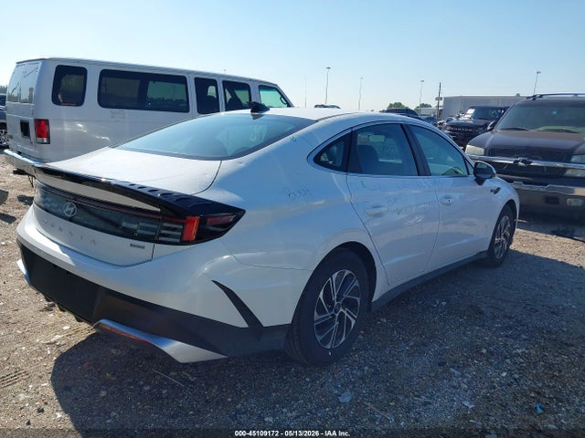 2026 Hyundai Sonata Hybrid Blue მანქანა იყიდება აუქციონზე, vin: KMHL24JJ0TA160749, აუქციონის ნომერი: 45109172