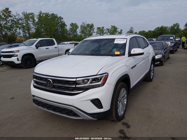 45109202 :رقم المزاد ، 1V2KC2CAXMC208504 vin ، 2021 Volkswagen Atlas Cross Sport 2.0t Se W/technology مزاد بيع