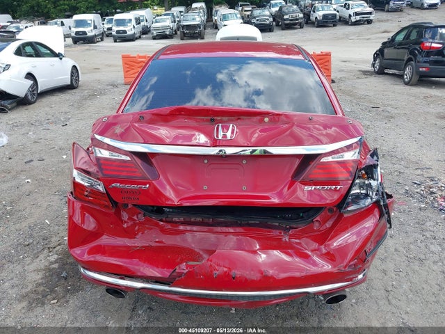 Продаж на аукціоні авто 2016 Honda Accord Sport, vin: 1HGCR2F54GA241289, номер лоту: 45109207