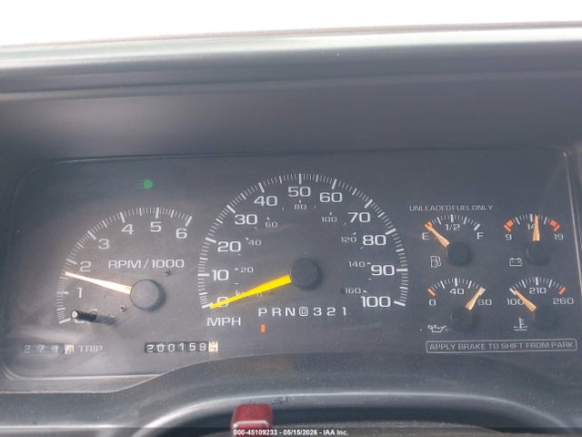 Aukcja sprzedaży 1997 Chevrolet Tahoe Ls, vin: 1GNEK13R3VJ327291, numer aukcji: 45109233