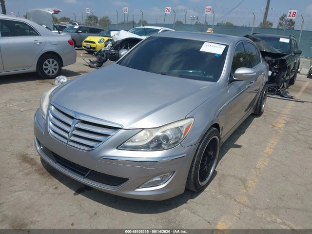 2012 Hyundai Genesis 4.6 მანქანა იყიდება აუქციონზე, vin: KMHGC4DF9CU169647, აუქციონის ნომერი: 45109235