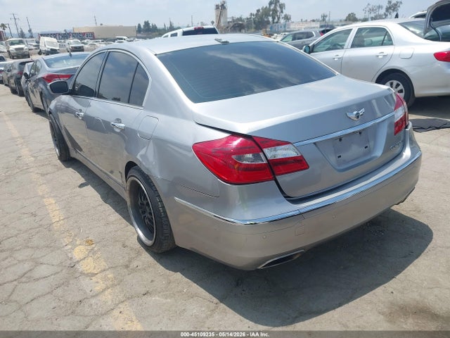 2012 Hyundai Genesis 4.6 მანქანა იყიდება აუქციონზე, vin: KMHGC4DF9CU169647, აუქციონის ნომერი: 45109235
