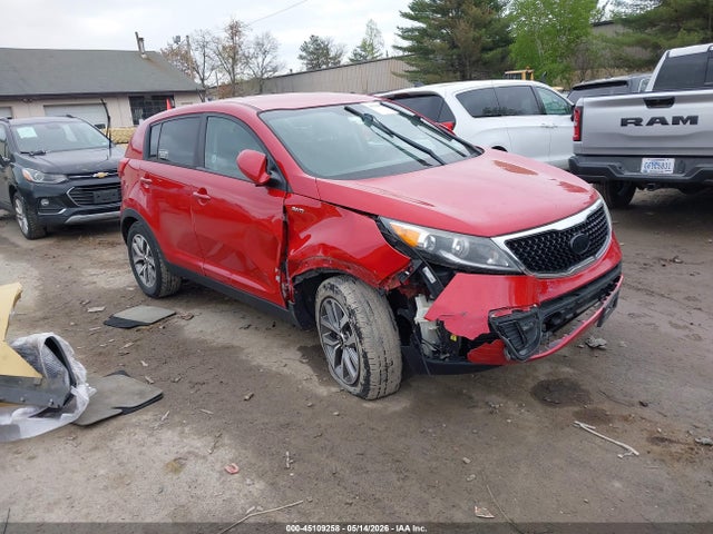 2014 Kia Sportage Lx მანქანა იყიდება აუქციონზე, vin: KNDPBCAC8E7550984, აუქციონის ნომერი: 45109258