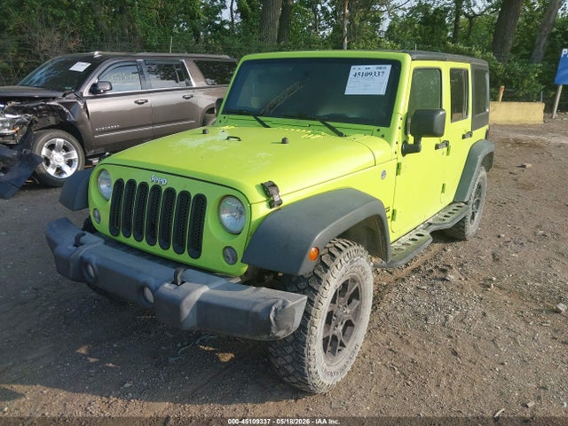 Продаж на аукціоні авто 2016 Jeep Wrangler Unlimited Sport, vin: 1C4BJWDGXGL304042, номер лоту: 45109337
