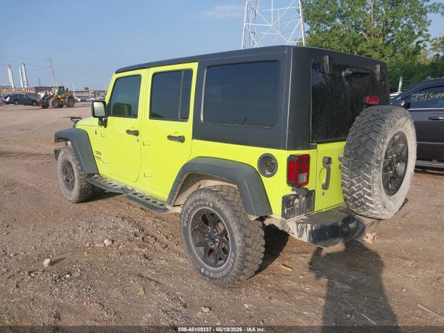 Продаж на аукціоні авто 2016 Jeep Wrangler Unlimited Sport, vin: 1C4BJWDGXGL304042, номер лоту: 45109337
