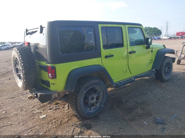 Продаж на аукціоні авто 2016 Jeep Wrangler Unlimited Sport, vin: 1C4BJWDGXGL304042, номер лоту: 45109337