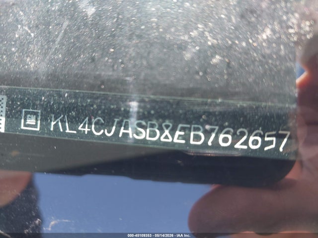 Aukcja sprzedaży 2014 Buick Encore, vin: KL4CJASB8EB762657, numer aukcji: 45109353