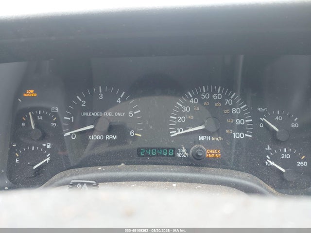 45109362 :رقم المزاد ، 1J4FJ68S9WL129033 vin ، 1998 Jeep Cherokee Classic/limited/sport مزاد بيع