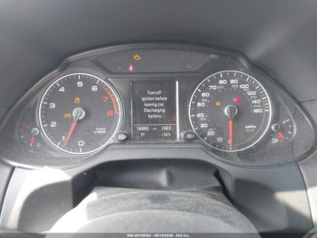 2013 Audi Q5 2.0t Premium მანქანა იყიდება აუქციონზე, vin: WA1LFAFP3DA073217, აუქციონის ნომერი: 45109384
