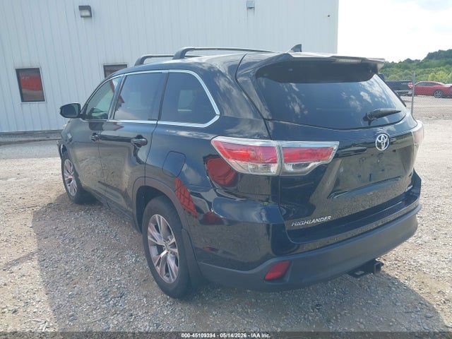 Aukcja sprzedaży 2016 Toyota Highlander Le Plus V6, vin: 5TDBKRFH5GS287041, numer aukcji: 45109394