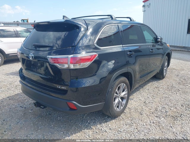 Aukcja sprzedaży 2016 Toyota Highlander Le Plus V6, vin: 5TDBKRFH5GS287041, numer aukcji: 45109394