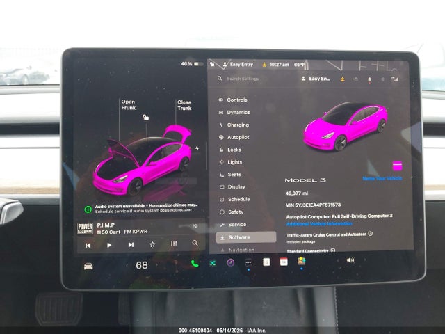 Tesla Model 3 Rear-wheel Drive 2023 5YJ3E1EA4PF571573 Image 19