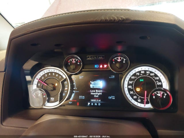 2017 Ram 1500 Laramie მანქანა იყიდება აუქციონზე, vin: 1C6RR7JT6HS797389, აუქციონის ნომერი: 45109447