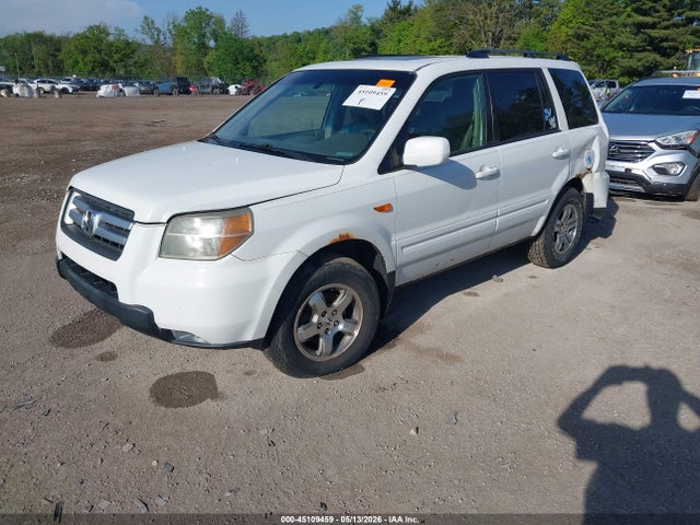 2006 Honda Pilot Ex-l მანქანა იყიდება აუქციონზე, vin: 2HKYF18516H557941, აუქციონის ნომერი: 45109459