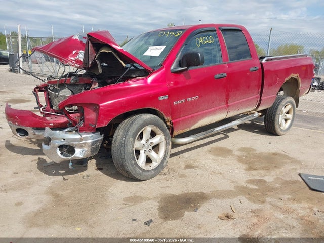 Продаж на аукціоні авто 2007 Dodge Ram 1500 Slt/trx4 Off Road/sport, vin: 1D7HU18287S258502, номер лоту: 45109560