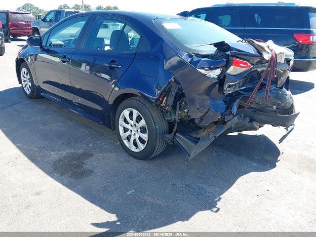 Продажа на аукционе авто 2021 Toyota Corolla Le, vin: 5YFEPMAE2MP189734, номер лота: 45109583