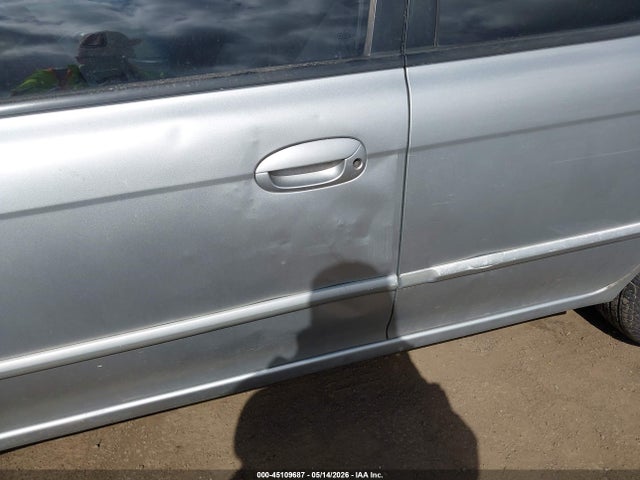 45109687 :رقم المزاد ، KNAFB121X45318715 vin ، 2004 Kia Spectra Ls مزاد بيع