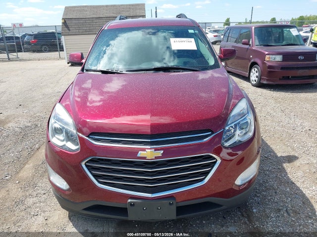 45109780 :رقم المزاد ، 2GNALCEK8G6135162 vin ، 2016 Chevrolet Equinox Lt مزاد بيع