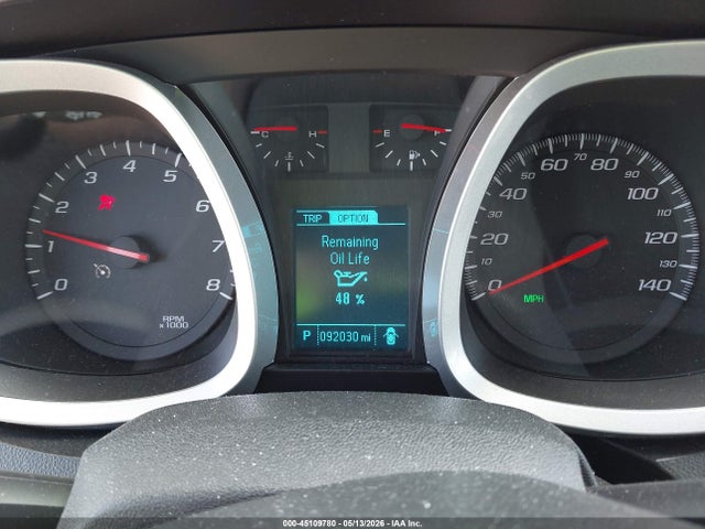 45109780 :رقم المزاد ، 2GNALCEK8G6135162 vin ، 2016 Chevrolet Equinox Lt مزاد بيع