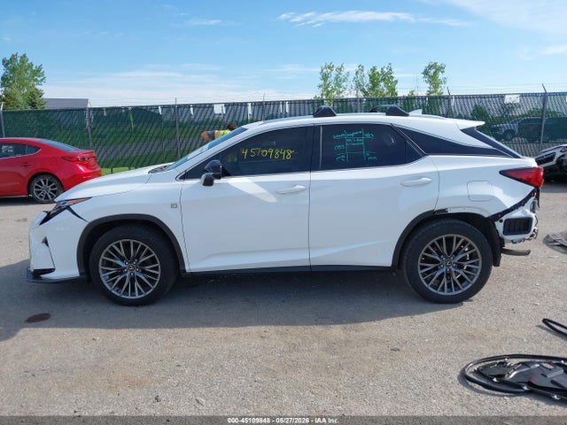 Aukcja sprzedaży 2018 Lexus Rx 350 F Sport, vin: 2T2BZMCAXJC165437, numer aukcji: 45109848