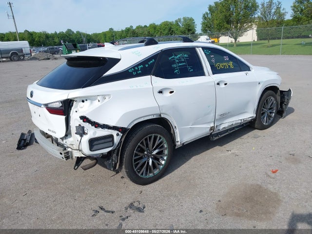 Aukcja sprzedaży 2018 Lexus Rx 350 F Sport, vin: 2T2BZMCAXJC165437, numer aukcji: 45109848