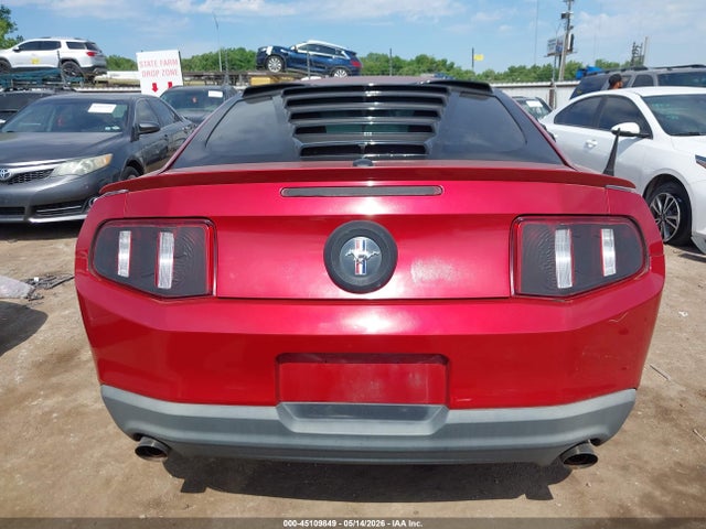 2012 Ford Mustang V6 Premium მანქანა იყიდება აუქციონზე, vin: 1ZVBP8AM5C5226642, აუქციონის ნომერი: 45109849