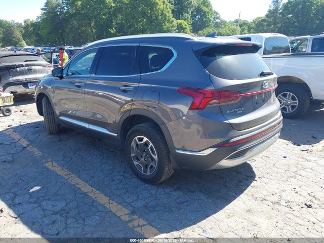45109850 :رقم المزاد ، KM8S2DA13NU025617 vin ، 2022 Hyundai Santa Fe Hybrid Blue مزاد بيع