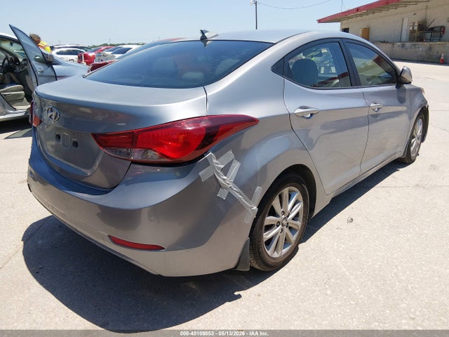 2016 Hyundai Elantra Se მანქანა იყიდება აუქციონზე, vin: 5NPDH4AE4GH714724, აუქციონის ნომერი: 45109853