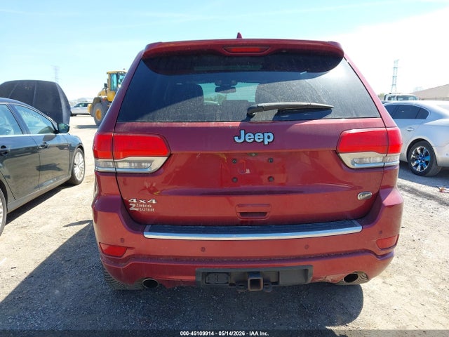 2015 Jeep Grand Cherokee Overland მანქანა იყიდება აუქციონზე, vin: 1C4RJFCT2FC637976, აუქციონის ნომერი: 45109914