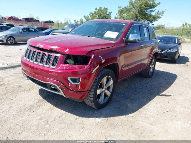 2015 Jeep Grand Cherokee Overland მანქანა იყიდება აუქციონზე, vin: 1C4RJFCT2FC637976, აუქციონის ნომერი: 45109914