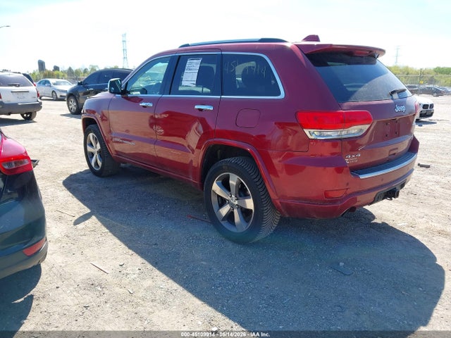 2015 Jeep Grand Cherokee Overland მანქანა იყიდება აუქციონზე, vin: 1C4RJFCT2FC637976, აუქციონის ნომერი: 45109914