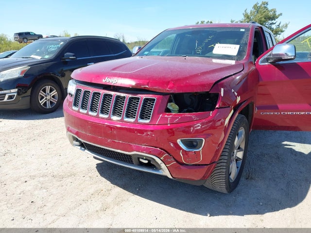 2015 Jeep Grand Cherokee Overland მანქანა იყიდება აუქციონზე, vin: 1C4RJFCT2FC637976, აუქციონის ნომერი: 45109914