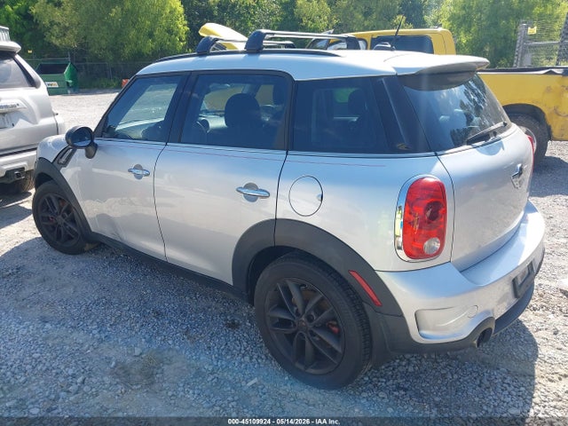 45109924 :رقم المزاد ، WMWZC3C52CWL87222 vin ، 2012 Mini Cooper S Countryman مزاد بيع