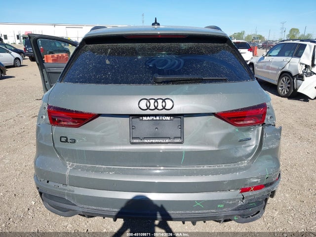 2025 Audi Q3 Premium 45 Tfsi S Line Quattro Tiptronic მანქანა იყიდება აუქციონზე, vin: WA1DECF33S1085557, აუქციონის ნომერი: 45109971