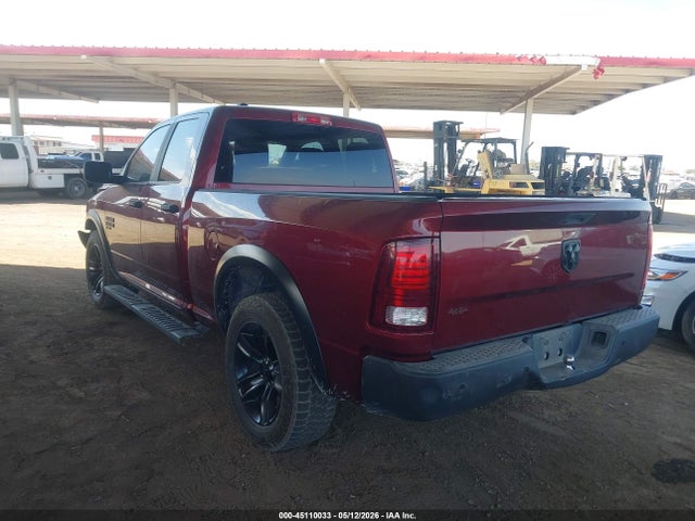 1C6RR6GG2MS513223 RAM 1500 Classic Warlock 4x2 6&#039;4 Box