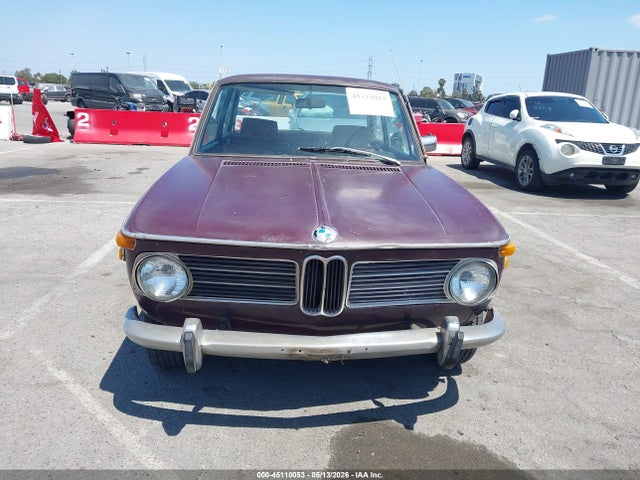 1971 Bmw 2002 მანქანა იყიდება აუქციონზე, vin: 2571997, აუქციონის ნომერი: 45110053