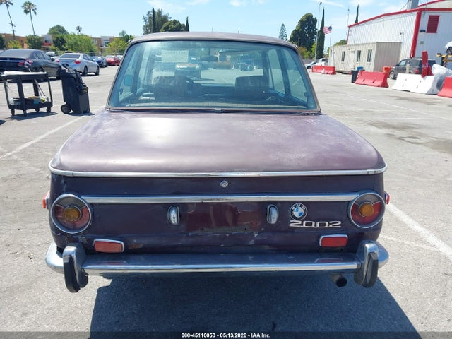 1971 Bmw 2002 მანქანა იყიდება აუქციონზე, vin: 2571997, აუქციონის ნომერი: 45110053