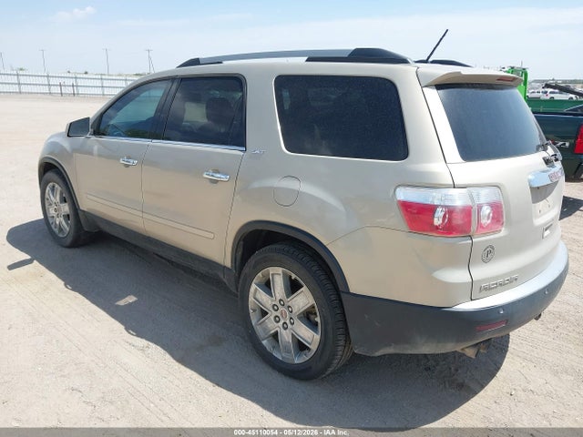 2010 Gmc Acadia Slt-2 მანქანა იყიდება აუქციონზე, vin: 1GKLRNEDXAJ139127, აუქციონის ნომერი: 45110054