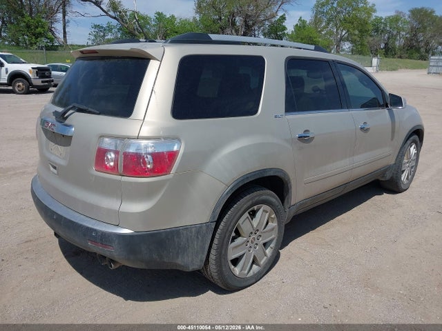 2010 Gmc Acadia Slt-2 მანქანა იყიდება აუქციონზე, vin: 1GKLRNEDXAJ139127, აუქციონის ნომერი: 45110054