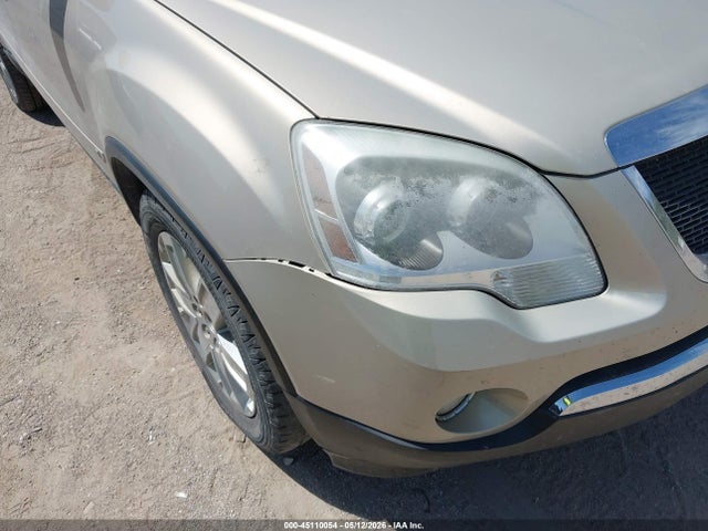 2010 Gmc Acadia Slt-2 მანქანა იყიდება აუქციონზე, vin: 1GKLRNEDXAJ139127, აუქციონის ნომერი: 45110054