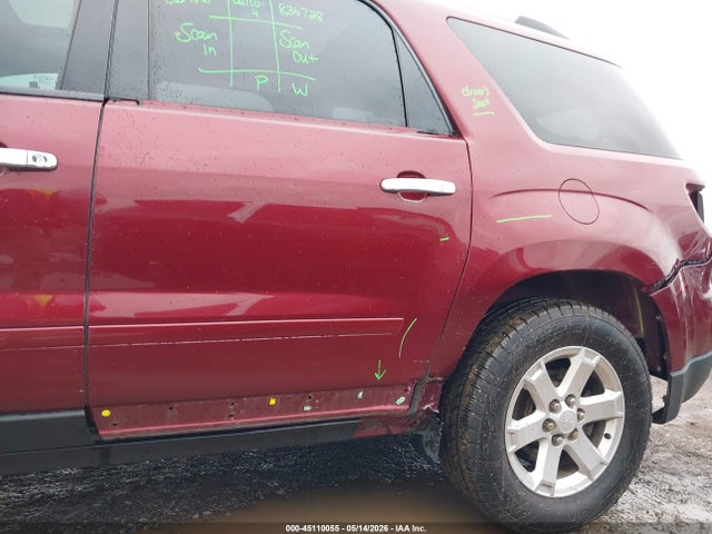 45110055 :رقم المزاد ، 1GKKVPKD1FJ109657 vin ، 2015 Gmc Acadia Sle-2 مزاد بيع