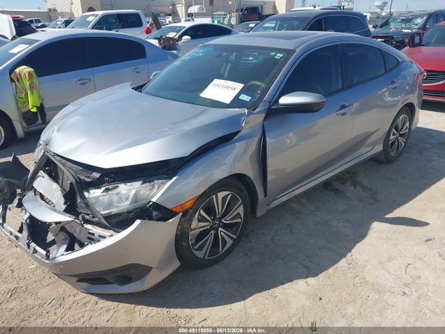 45110058 :رقم المزاد ، 19XFC1F35GE020108 vin ، 2016 Honda Civic Ex-t مزاد بيع