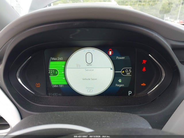 2019 Chevrolet Bolt Ev Premier მანქანა იყიდება აუქციონზე, vin: 1G1FZ6S00K4138724, აუქციონის ნომერი: 45110087