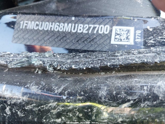 Aukcja sprzedaży 2021 Ford Escape Sel, vin: 1FMCU0H68MUB27700, numer aukcji: 45110088