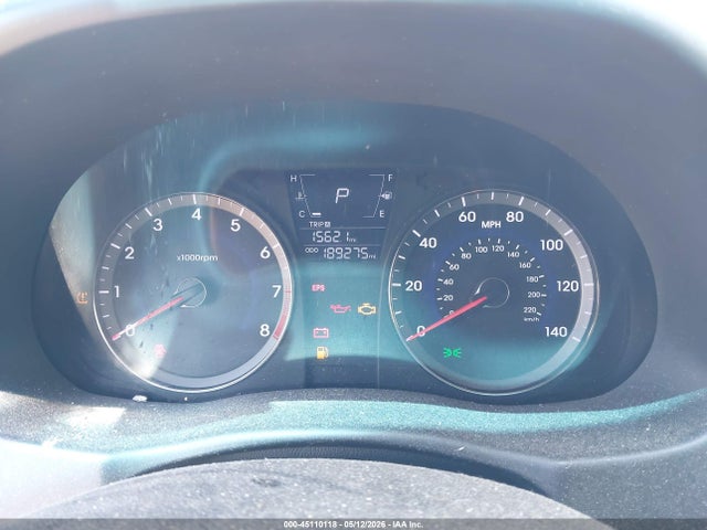 45110118 :رقم المزاد ، KMHCU5AE4CU011889 vin ، 2012 Hyundai Accent Se مزاد بيع