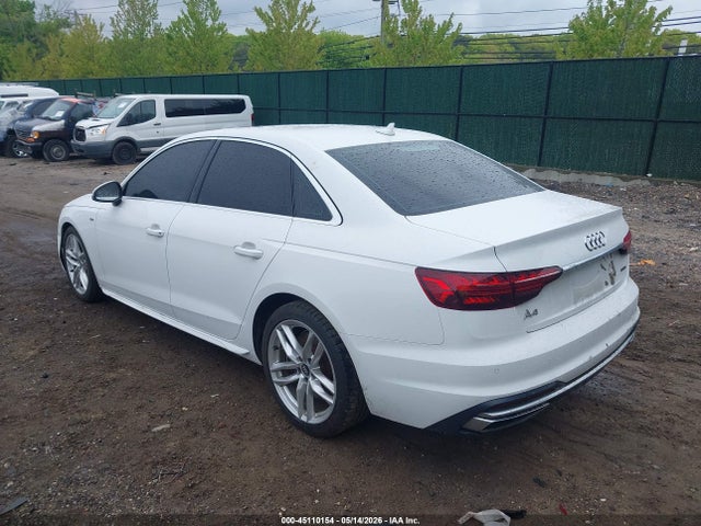 2020 Audi A4 Premium Plus 45 Tfsi Quattro S Tronic მანქანა იყიდება აუქციონზე, vin: WAUENAF48LA042189, აუქციონის ნომერი: 45110154