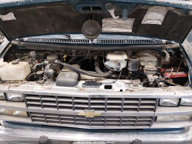45110190 :رقم المزاد ، 2GBEG25K3N4143160 vin ، 1992 Chevrolet G20 مزاد بيع