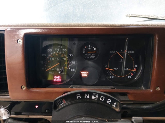 45110190 :رقم المزاد ، 2GBEG25K3N4143160 vin ، 1992 Chevrolet G20 مزاد بيع